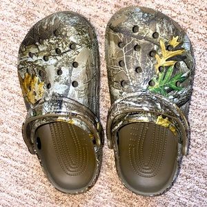 Camo Crocs.